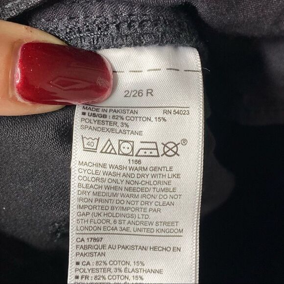 Gap | Black Sculpted Legging Jeans - Picture 5 of 7